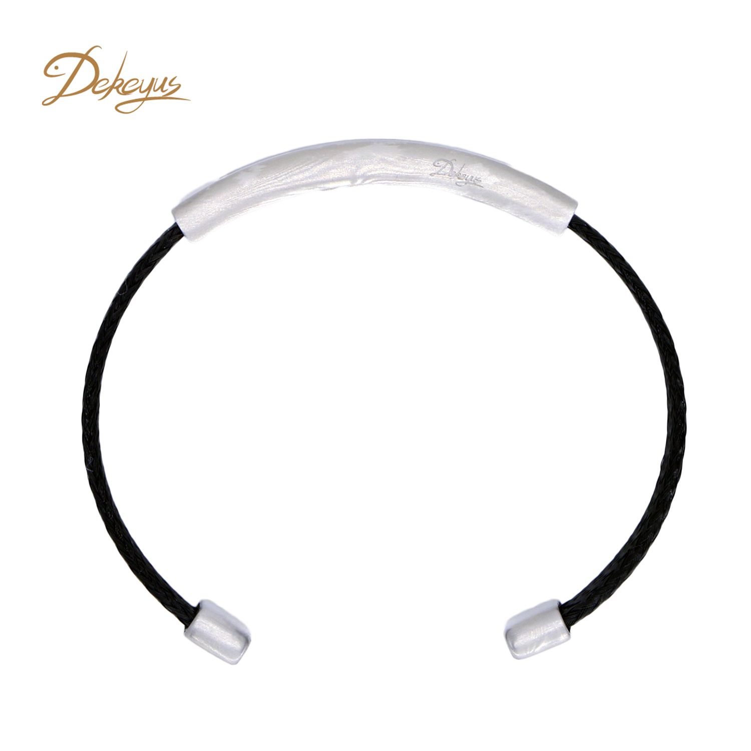 Dekeyus woven S.S. bracelet